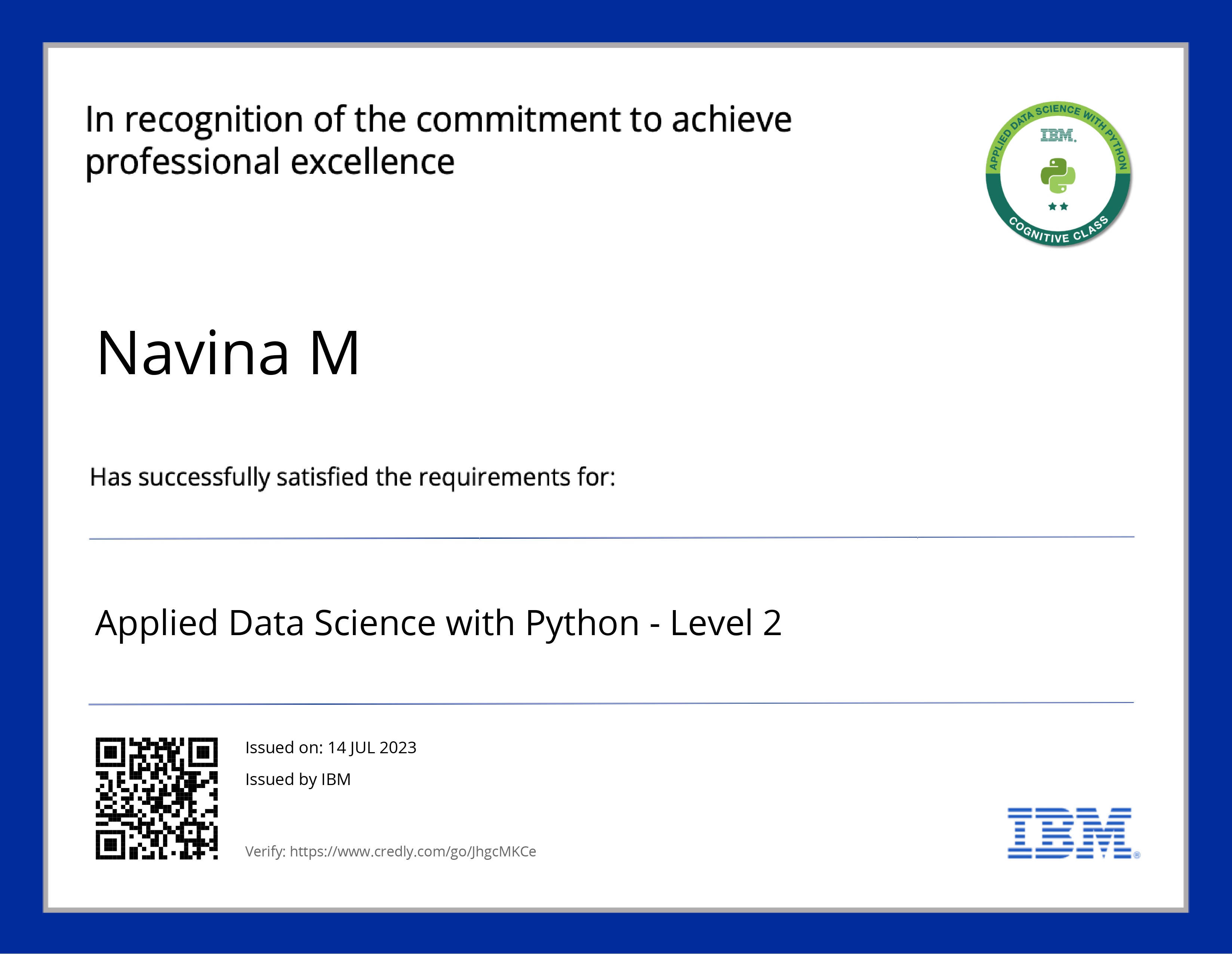 Certifications & Badges