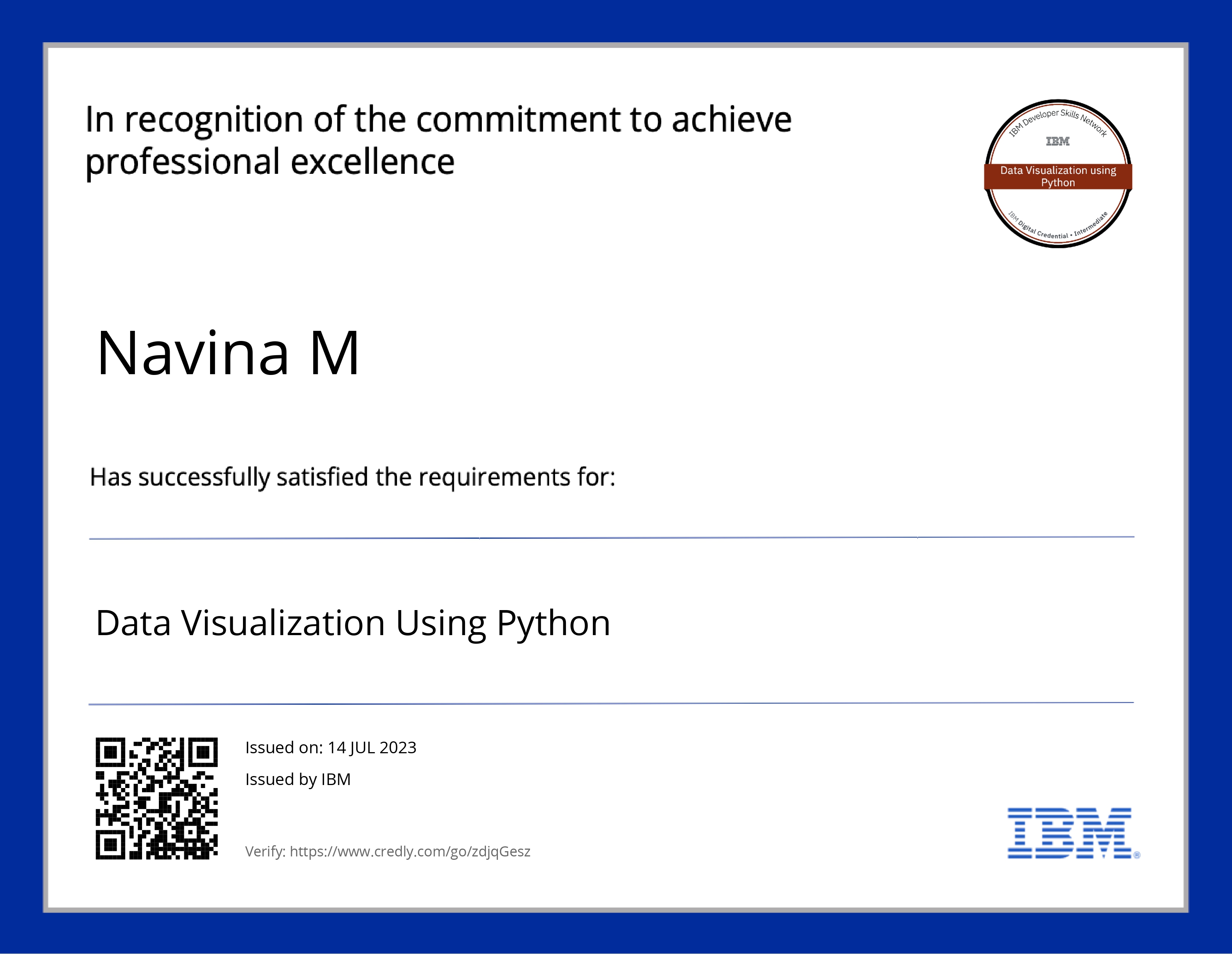 Certifications & Badges